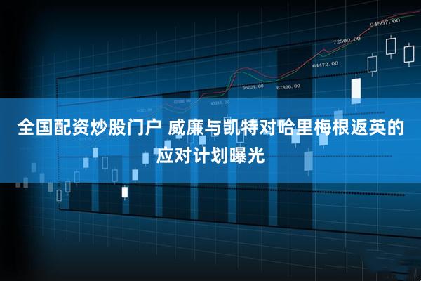 全国配资炒股门户 威廉与凯特对哈里梅根返英的应对计划曝光